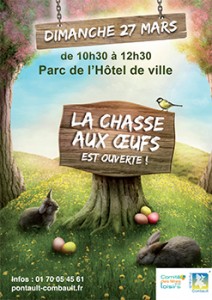 atelier chasse aux oeufs Pâques