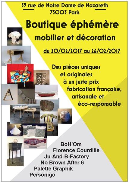 boutique ephemere mobilier et decoration paris 