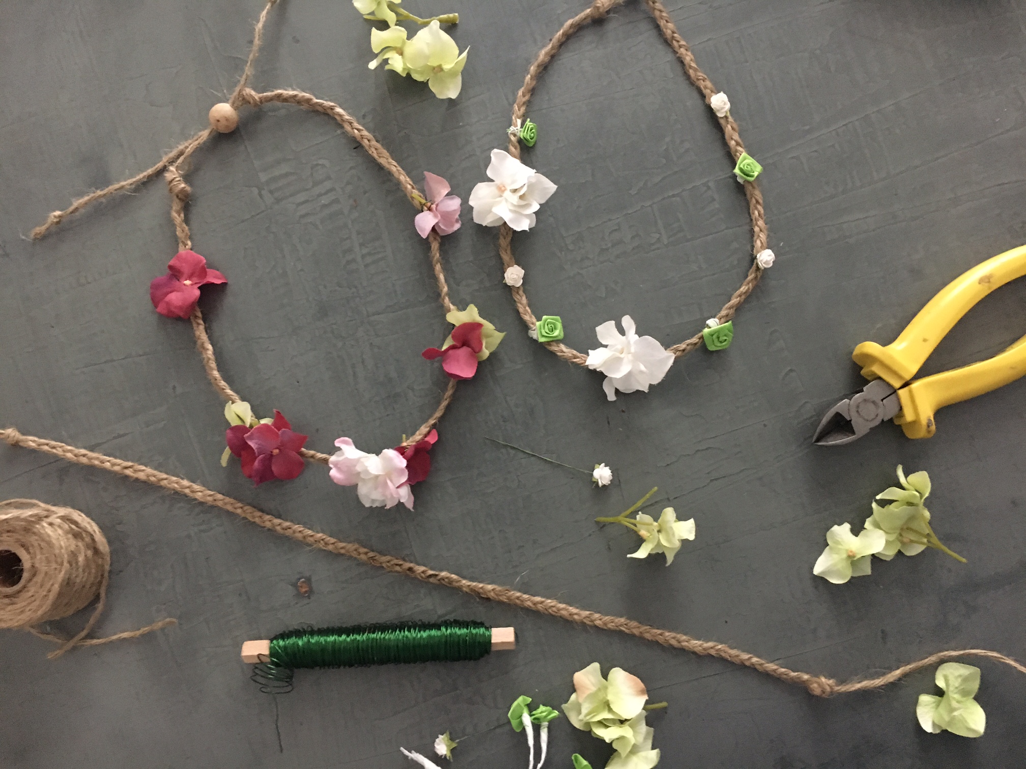 head band floral hippie coachella atelier diy creatif