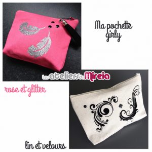 atelier diy pochette girly atelier mireia 