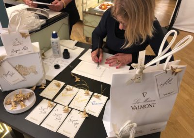 Atelier calligraphieValmontLeBOnMarche | Ateliers créatifs DIY, une animation en point de vente