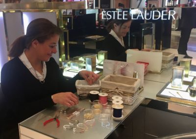 Atelier creatif Bijoux Printemps Estée Lauder