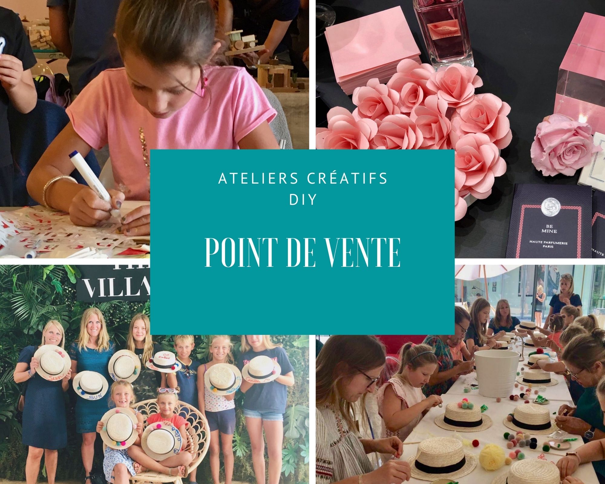 Ateliers Creatifs Point de vente | Ateliers créatifs DIY, une animation en point de vente