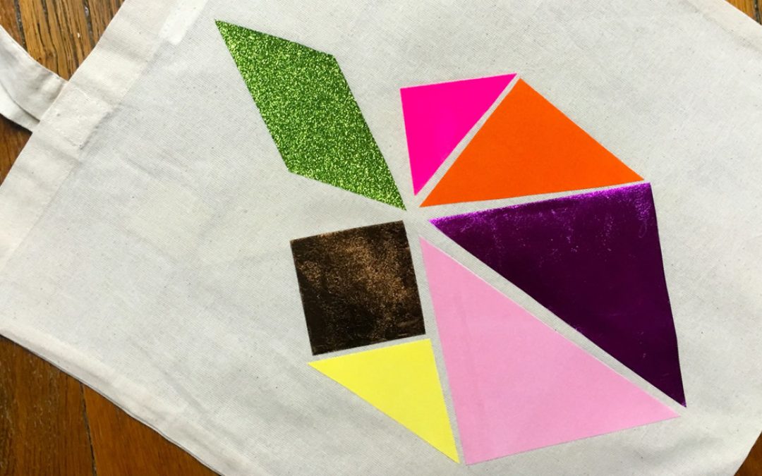 Tutoriel Tote Bag Tangram DIY