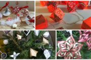 atelier diy decoration de noel ski montagne