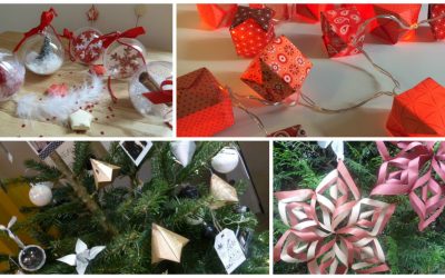 Ateliers DIY décorations de Noël à L’ATC