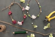 head band floral hippie coachella atelier diy creatif