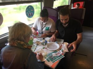 atelier DIY creatif TGV Paris Nantes Bordeaux Rennes Bensimon customisation