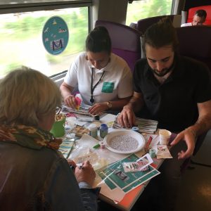 atelier DIY creatif TGV Paris Nantes Bordeaux Rennes Bensimon customisation