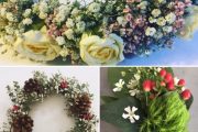 atelier DIY creatif couronne de fleurs Salon Creations & savoir-faire