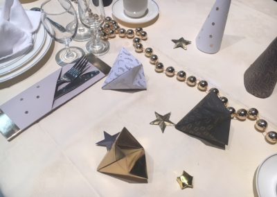 L’Atelier lutèce vous propose un atelier DIY Table de fêtes. Notre atelier DIY table de fêtes va vous permettre de confectionner des créations qui viendront embellir votre table et épater vos amis et famille.