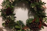 tutoriel DIY couronne de noël