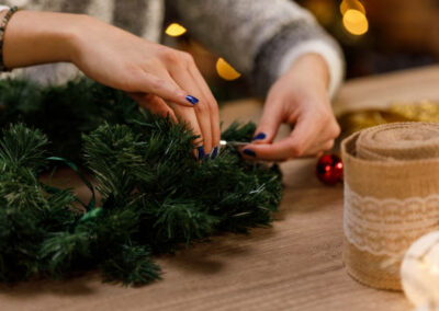 Table de fête DIY Noel