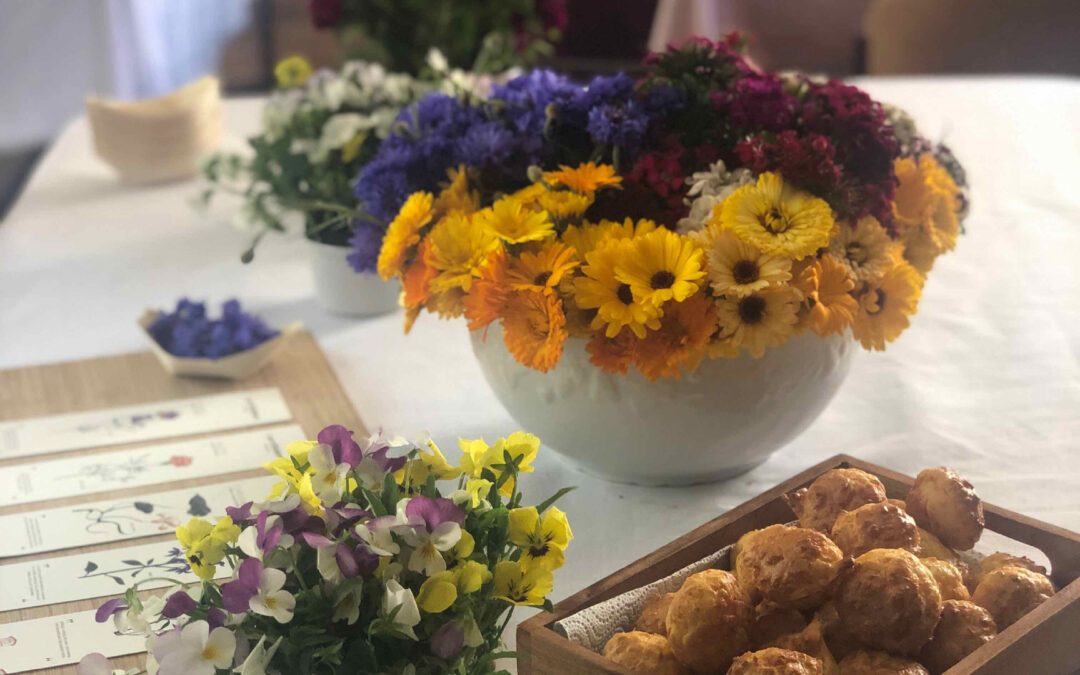 Atelier Bar à fleurs et plantes comestibles