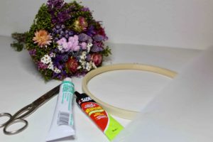 fourniturestambourfleursreduit | Atelier DIY Tambour de fleurs séchées