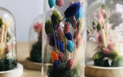 Atelier DIY Cloche de fleurs séchées