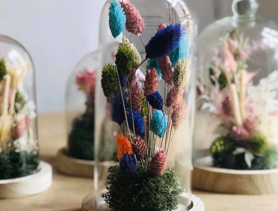 Atelier DIY Cloche de fleurs séchées