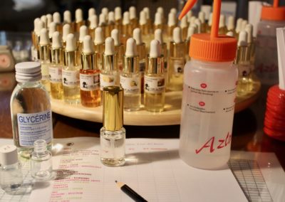 solution spay gel atelier hydro alcoolique sur mesure parfumée