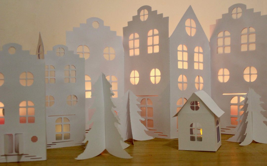 Tutoriel Village de Noël DIY