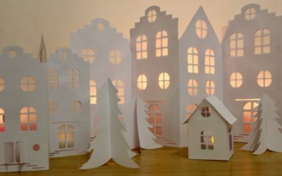 Tutoriel Village de Noël DIY