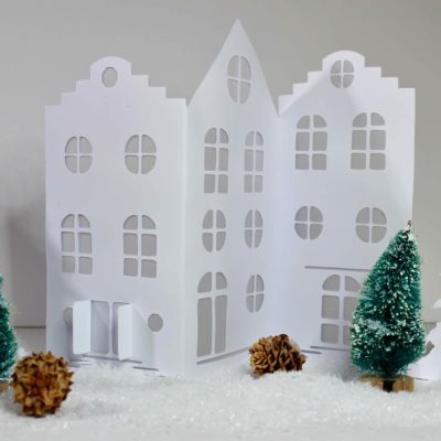 Village de noel Papier