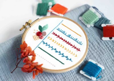 atelier diy creatif broderie tambour