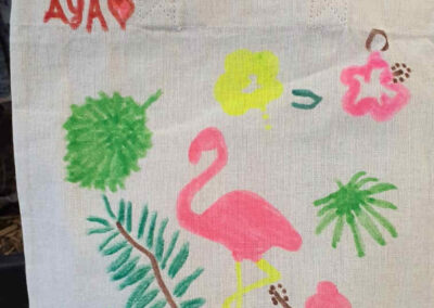 atelier creatif tote bag enfant paris Lyon