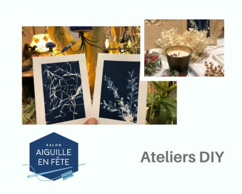 Ateliers creatifs diy aiguille en fete paris 2022