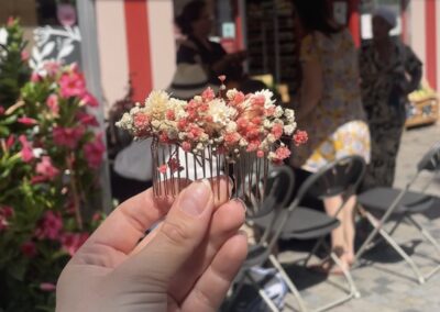couronne de fleurs