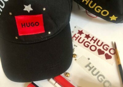 WhatsApp Image 2023 09 18 at 11.26.21 1 | Retour sur notre atelier customisation de casquettes pour Hugo