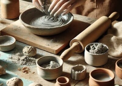 Atelier maison écolo pierre d'argile