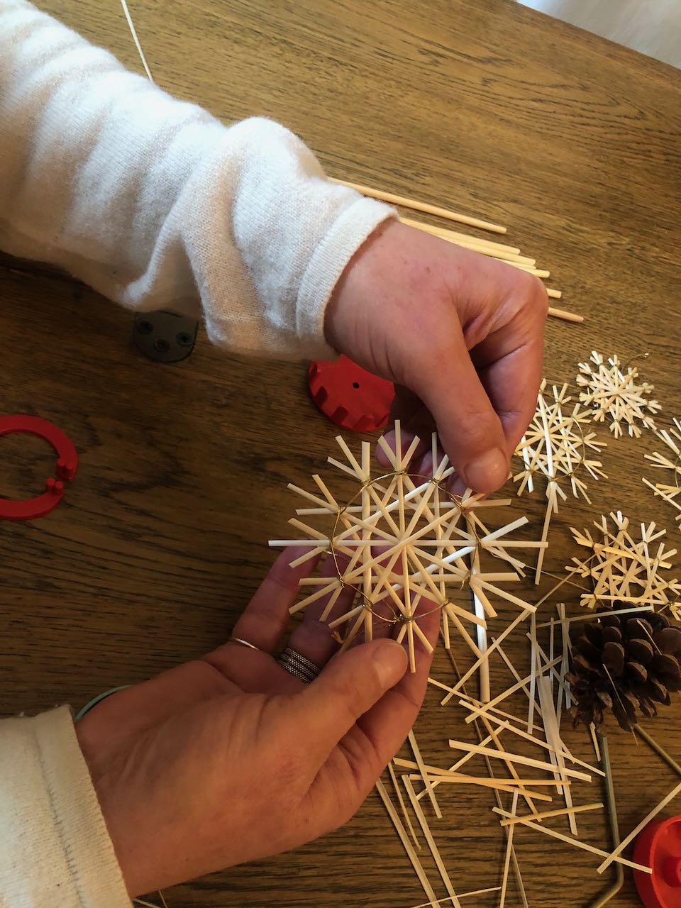 IMG 4550 | Tutoriel DIY étoile de noël en paille (straw star)